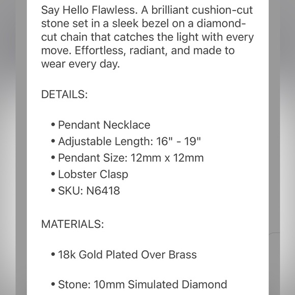 Melinda Maria Pendant Necklace - Picture 4 of 5